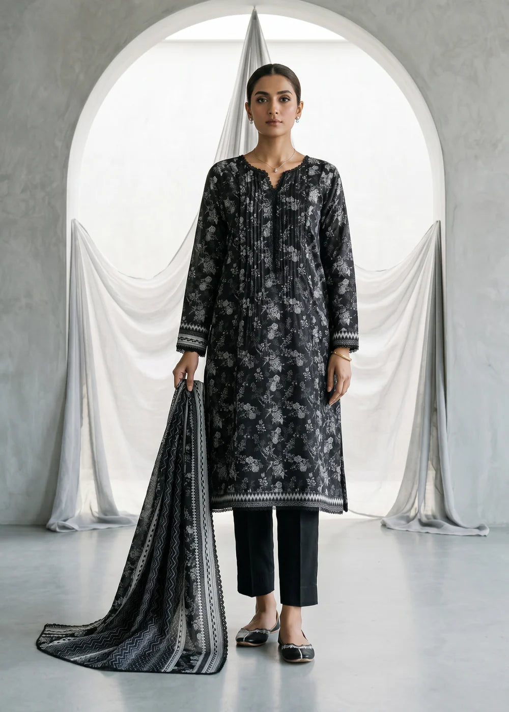 Shirt Shalwar Dupatta